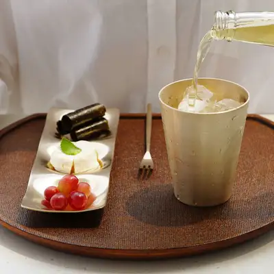 傳統黃銅酒杯 啤酒杯