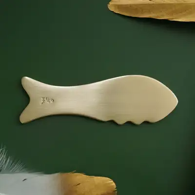 Nottdam Bangjja Yogi Fish Gua Sha Massage Tool + Jeogori Gift