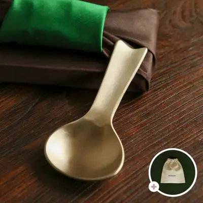 Bangjja Yuki Ladle-Shaped Gua Sha Massager (with Pouch Gift)