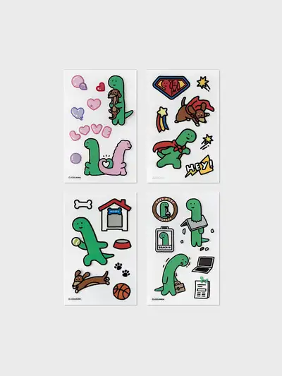 Jogu Man UV Deco Sticker