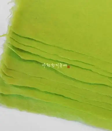傳統韓紙-淡綠色
