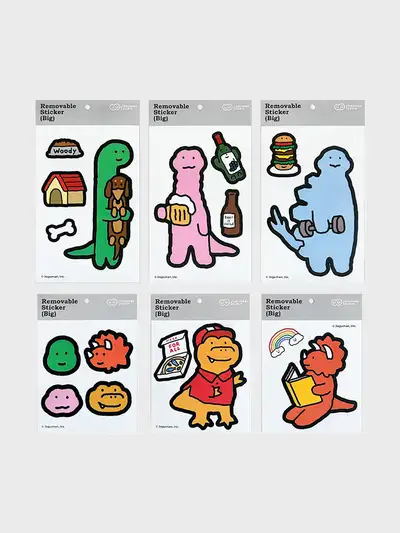 Choguman Removable Big Sticker (Mix)