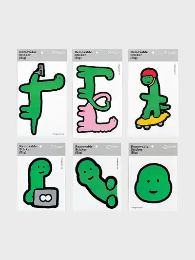 Jogue Man Removable Big Sticker