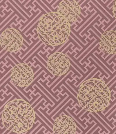 Wrapping Paper (3 Sheets, Wine Color)