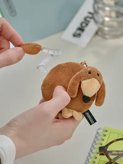 Cho Guman Woody Office Figure Tape Measure Keyring