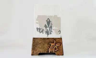 Bangudae Petroglyph Hanji Lantern (Large)