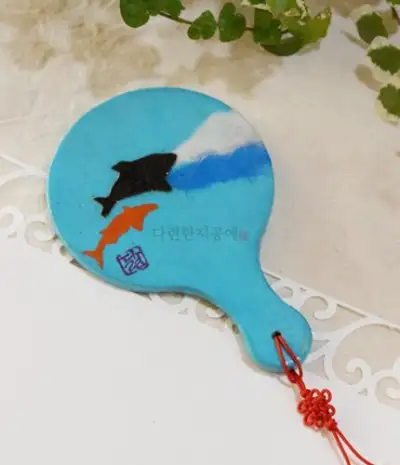 Petroglyph Pattern Hand Mirror