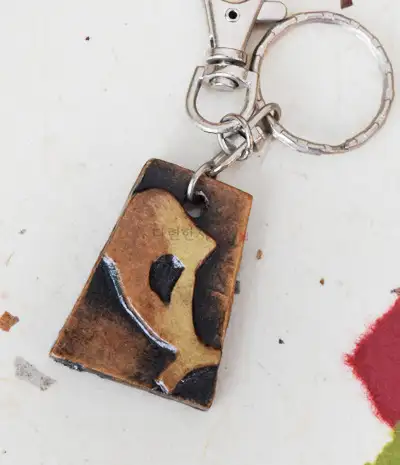 Bangudae Petroglyph Hanji Keyring