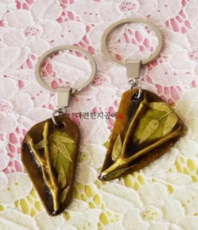 Shippilidae Bamboo Forest Keyring (Gold)