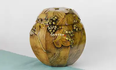 Grape Vine Hanji Rice Container 15kg