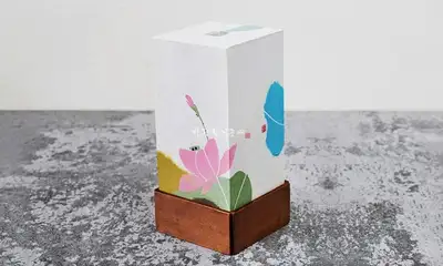 Lotus Korean Paper Lantern (Mini) 3