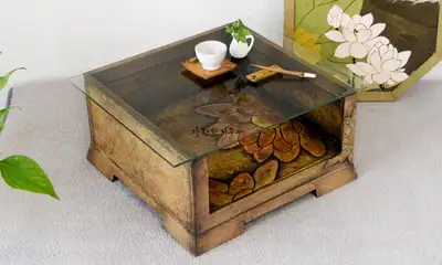 Gosaeked Lotus Flower Tea Table