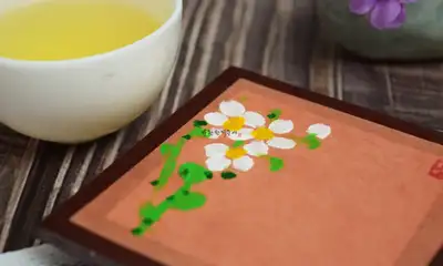 Wildflower Tea Cup Coaster