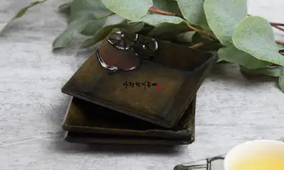 Persimmon Tree Tea Cup Coaster