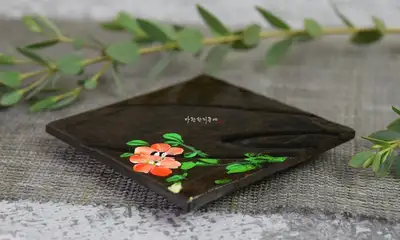 Wood Grain Hanji Coaster