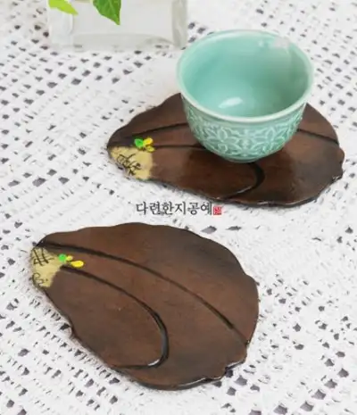 Pebble Tea Cup Coaster
