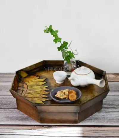 Sunflower Octagonal Soban Tray