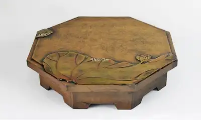 Lotus Pattern Octagonal Table