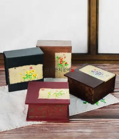 Wildflower Painted Jewelry Box