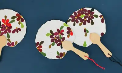 Wild Chrysanthemum Hanji Fan DIY