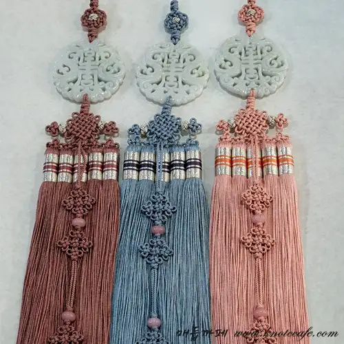 韓服飾品 水晶玉佩 綰紗 大五封蘇飾品(含韓紙盒)