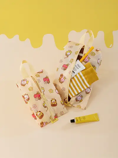 BT21 Mang Mini Honey Bee Multi Pouch Set