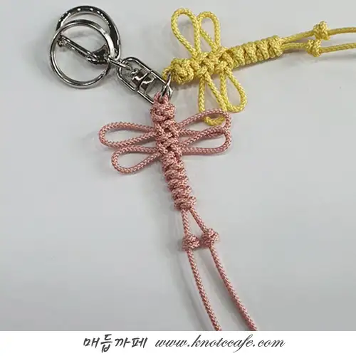 韓服飾品 蜻蜓結(1+1)+鑰匙圈