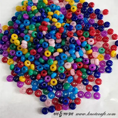 Hanbok Accessory Raw Stone Beads (Colored)
