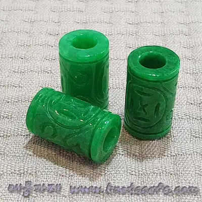 韩服饰品 翡翠原石(竹子翡翠)