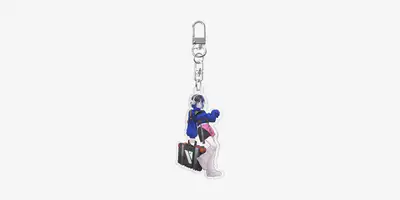ヒュリョン アクリルキーリング