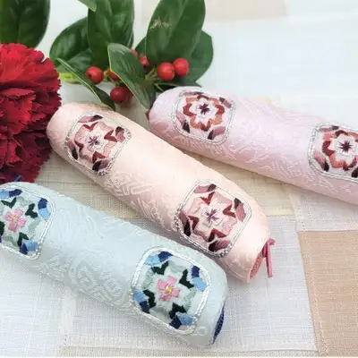 刺繡福氣印章包