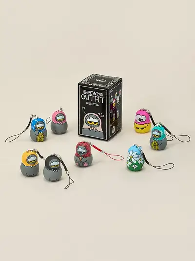 ZO&FRIENDS LUCKY SHOP Random Figure Keyring