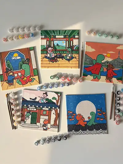 Jo Guman Welcome to Korea Drawing Set