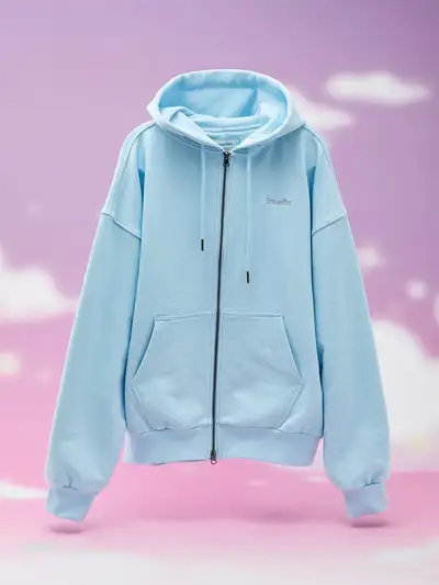 NCT DREAM Sweet Dreamiez Hoodie Zip-Up (Baby Blue)