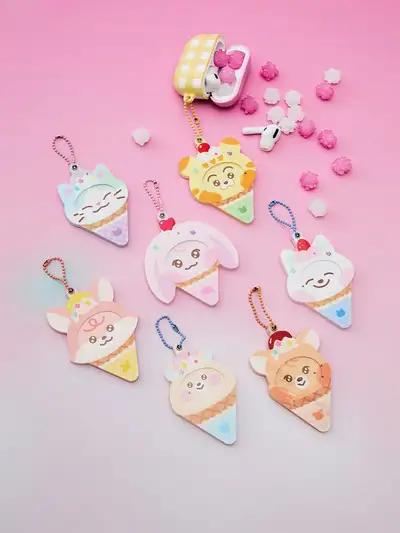 NCT DREAM Sweet Dreamiez ID Photo Holder Keyring