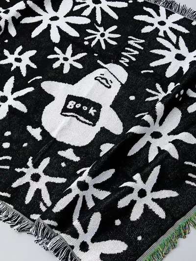 Sseobong Llama Buree Sketch Blanket