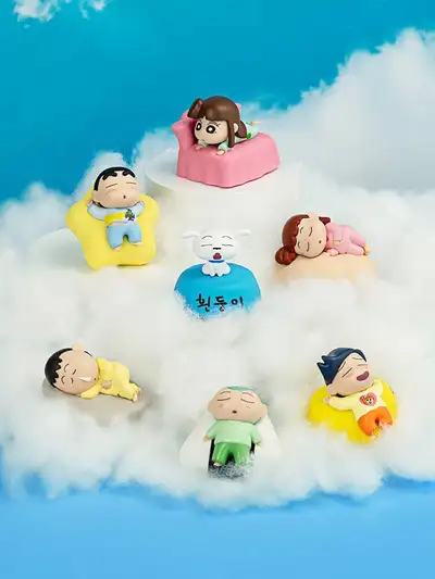 Random Square Crayon Shin-chan Cushion Mood Light Figurine
