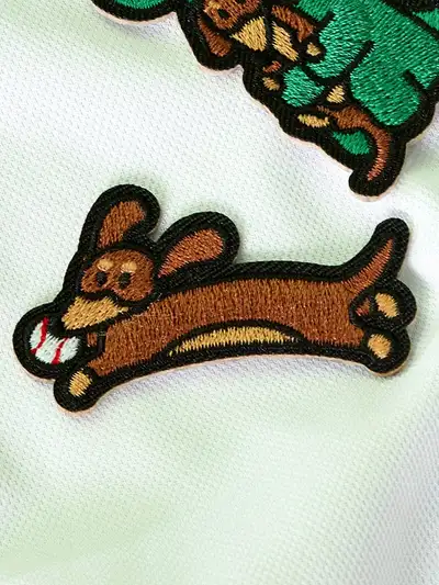 Joguман Woody Baseball Jump Embroidered Patch