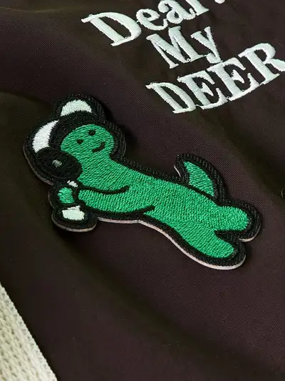 Brachyosaurus Baseball Embroidered Patch