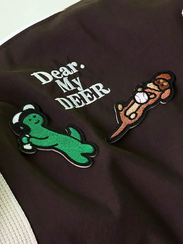 Brachyosaurus Baseball Embroidered Patch — 2