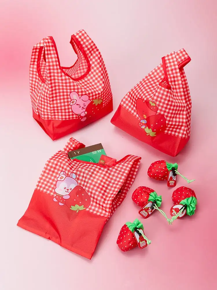 BT21 Strawberry Party Pouch Market Bag — 1