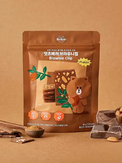 LINE FRIENDS Brownie Chip