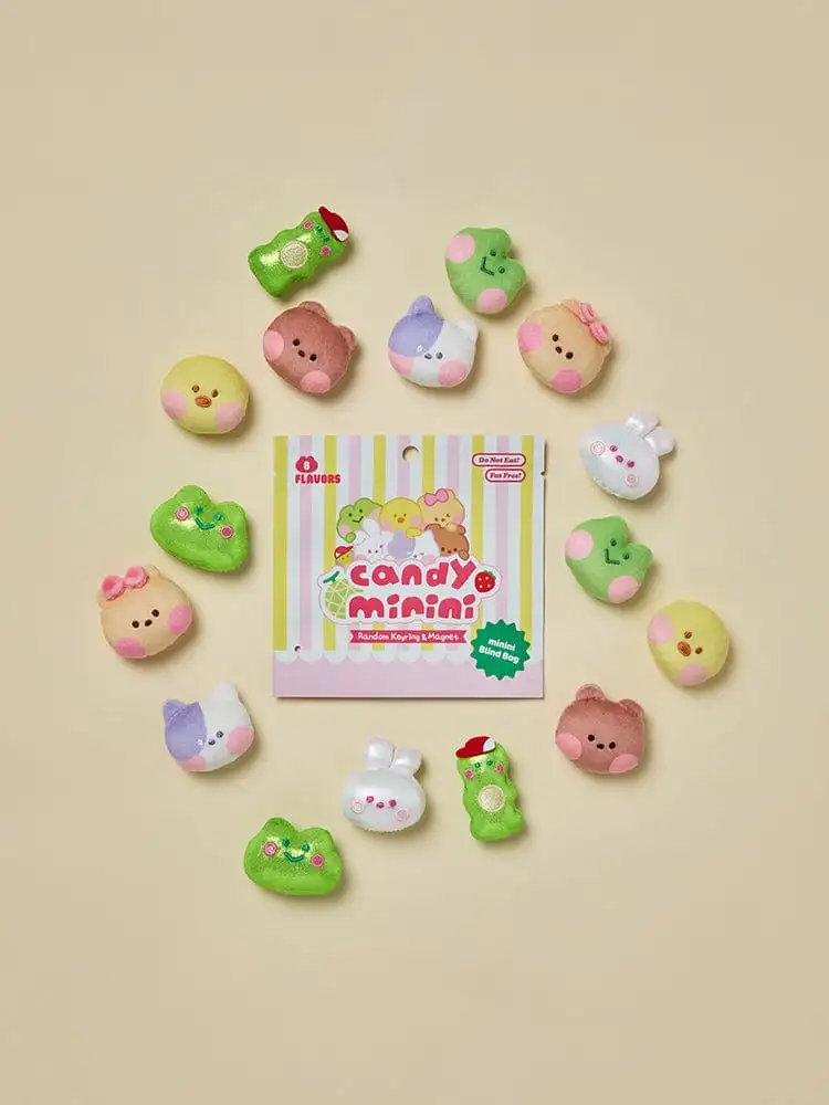 ラインフレンズ ミニニ デザートカフェ 人形マグネット ブラインドバッグ — 1