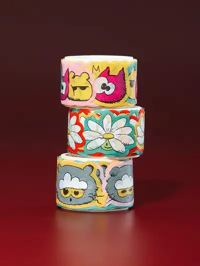 ZO&FRIENDS ZOAFUL WINTER Roll Sticker
