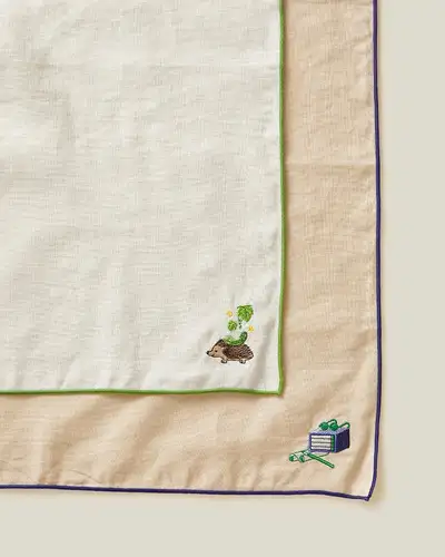 Cheonggu Youngeon Embroidered Handkerchief (2 Types)