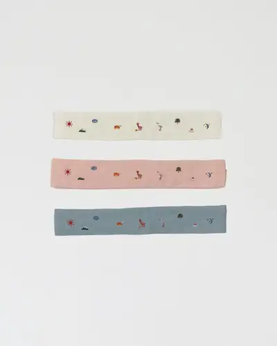 [SALE] Ten Symbols of Longevity Linen Belt for Baby's First Birthday - 3 Colors