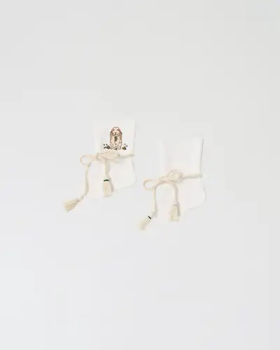 [SALE] Rabbit Embroidery Baby Beoseon
