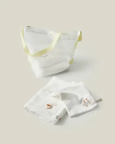 Fish and Crab Picture Bath Set