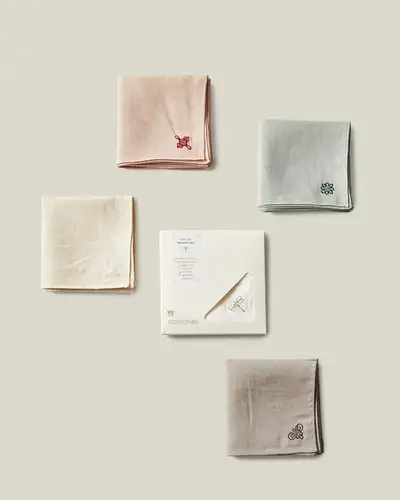 Knot Handkerchief Set of 5 (Individual)
