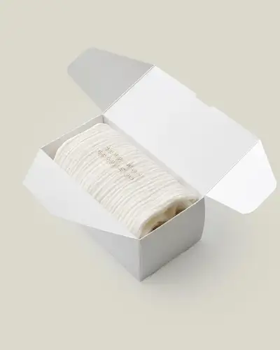 Poetry-Infused Infant Belly Blanket 3 Types (Single Item)